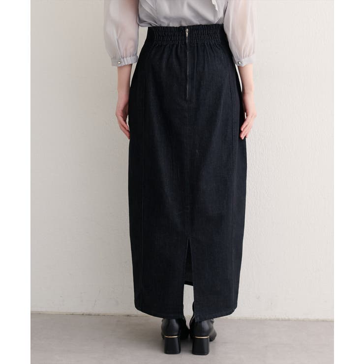 【natural couture】コルセットベルトデニムスカート | NICE CLAUP / OLIVE des OLIVE　OUTLET | 詳細画像8 