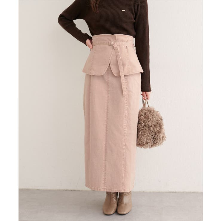 【natural couture】コルセットベルトデニムスカート | NICE CLAUP / OLIVE des OLIVE　OUTLET | 詳細画像21 