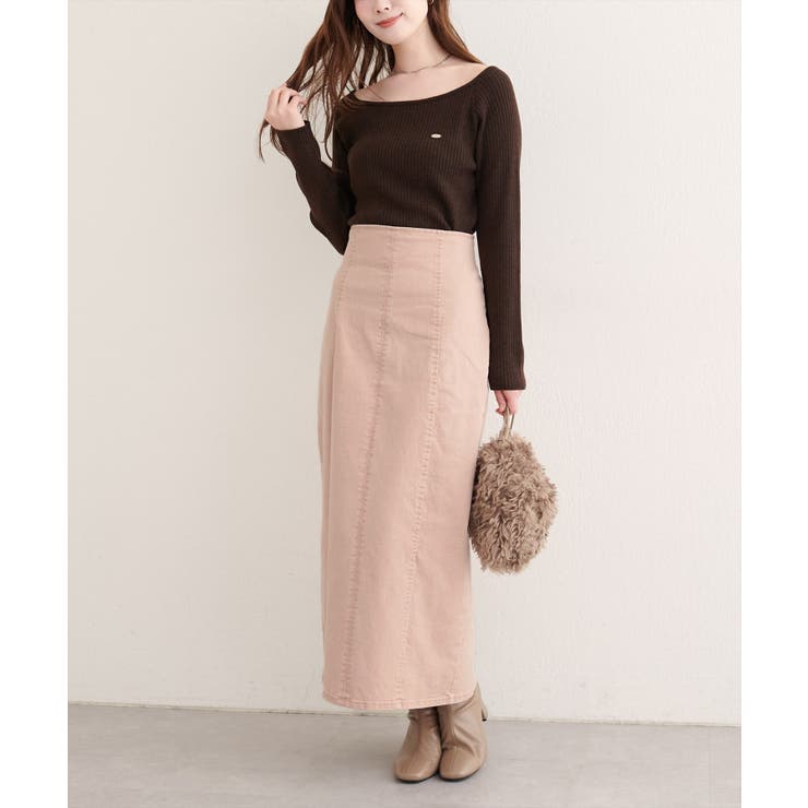 【natural couture】コルセットベルトデニムスカート | NICE CLAUP / OLIVE des OLIVE　OUTLET | 詳細画像23 