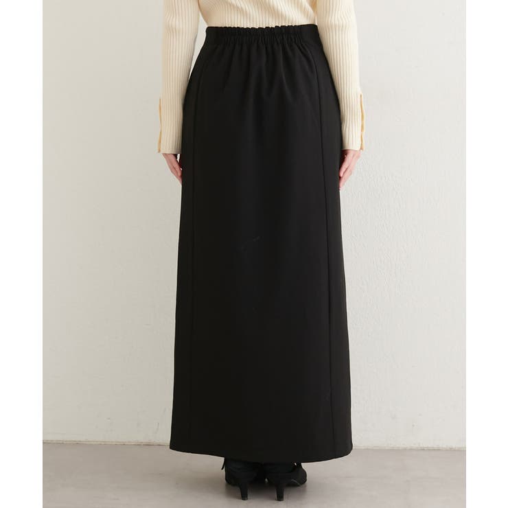 【natural couture】フラップポケットジップスカート | NICE CLAUP / OLIVE des OLIVE　OUTLET | 詳細画像7 