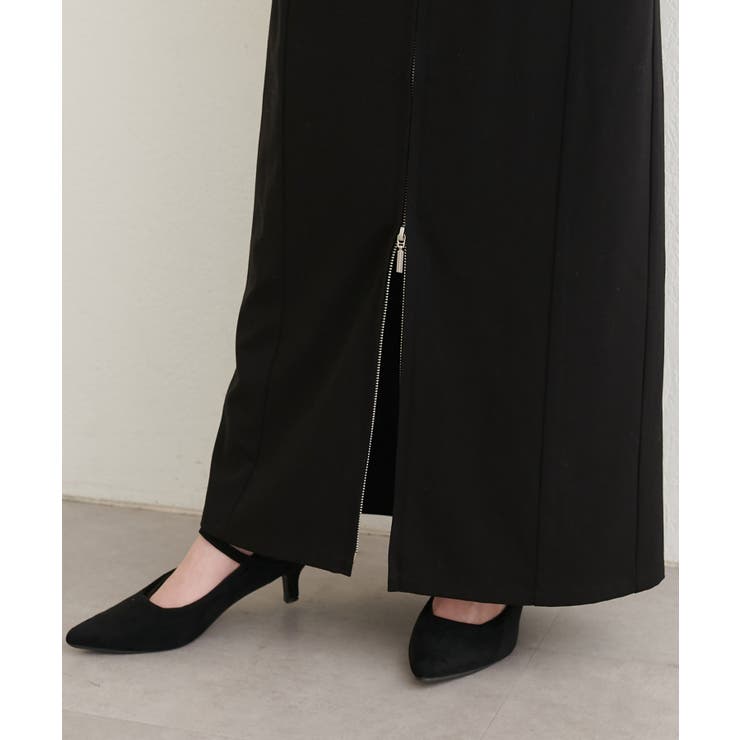 【natural couture】フラップポケットジップスカート | NICE CLAUP / OLIVE des OLIVE　OUTLET | 詳細画像12 