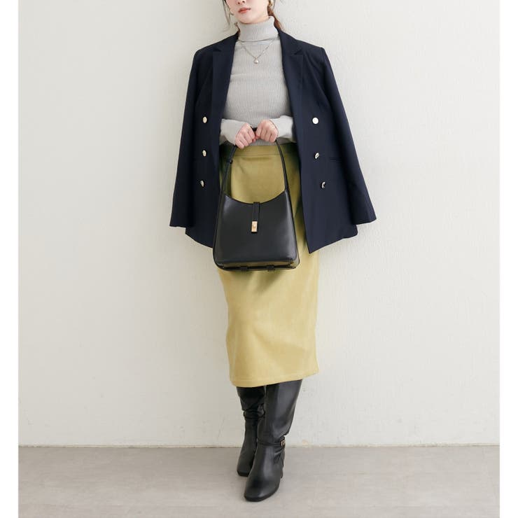 【natural couture】セミタイトミディ丈スカート | NICE CLAUP / OLIVE des OLIVE　OUTLET | 詳細画像8 