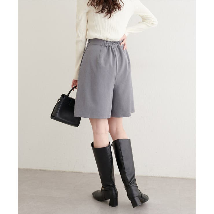 【natural couture】台形キュロットスカート | NICE CLAUP / OLIVE des OLIVE　OUTLET | 詳細画像5 