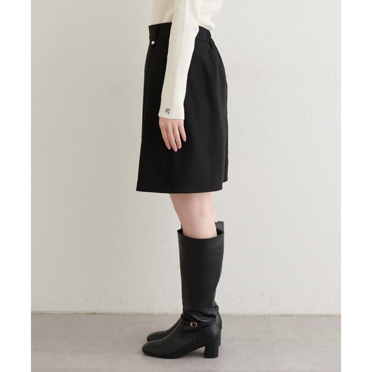 【natural couture】台形キュロットスカート | NICE CLAUP / OLIVE des OLIVE　OUTLET | 詳細画像21 