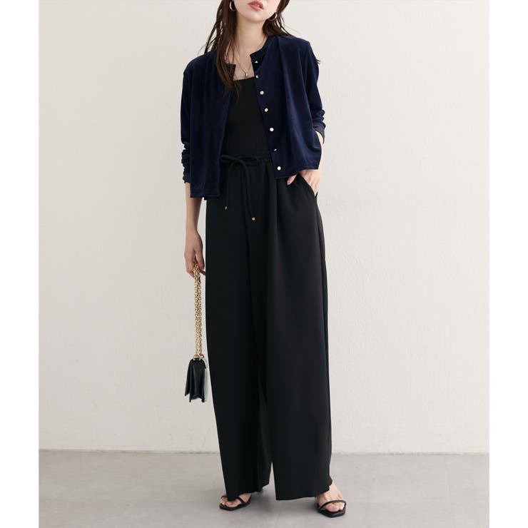 【natural couture】セルフカットストレッチイージーパンツ | NICE CLAUP / OLIVE des OLIVE　OUTLET | 詳細画像5 