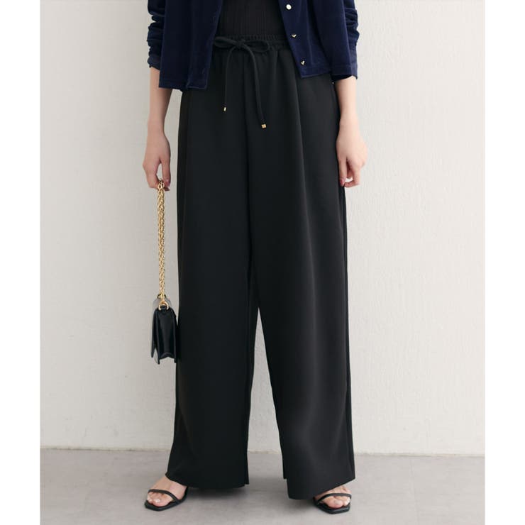 【natural couture】セルフカットストレッチイージーパンツ | NICE CLAUP / OLIVE des OLIVE　OUTLET | 詳細画像4 