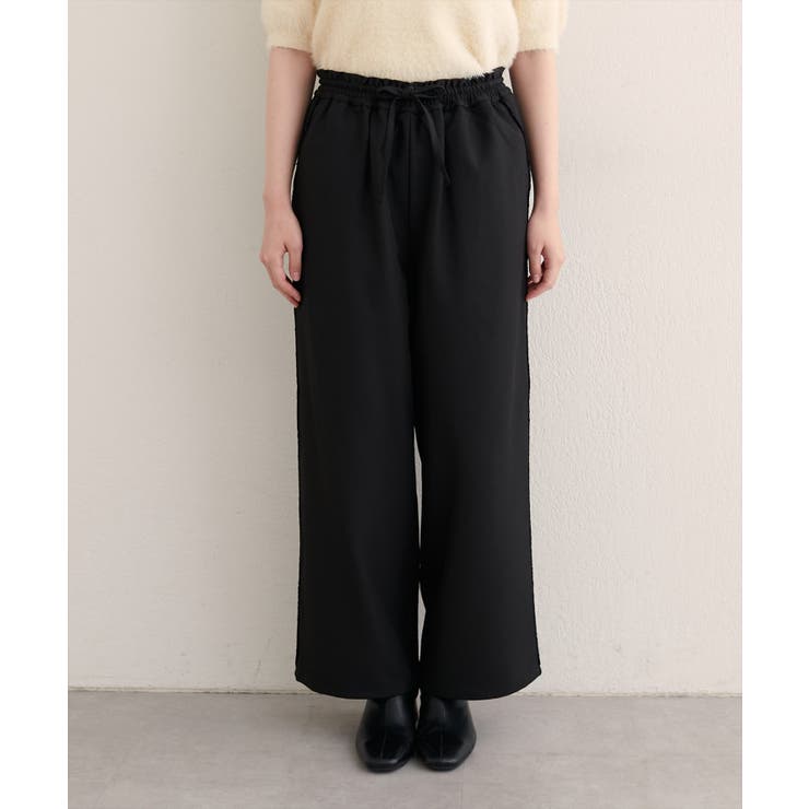 【natural couture】サイドラインイージーパンツ | NICE CLAUP / OLIVE des OLIVE　OUTLET | 詳細画像6 