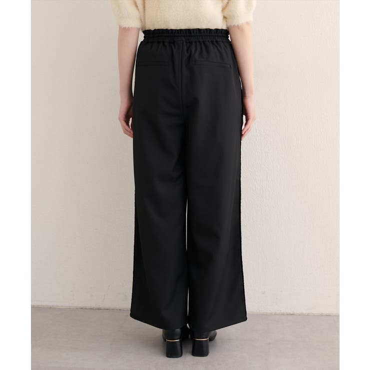 【natural couture】サイドラインイージーパンツ | NICE CLAUP / OLIVE des OLIVE　OUTLET | 詳細画像8 