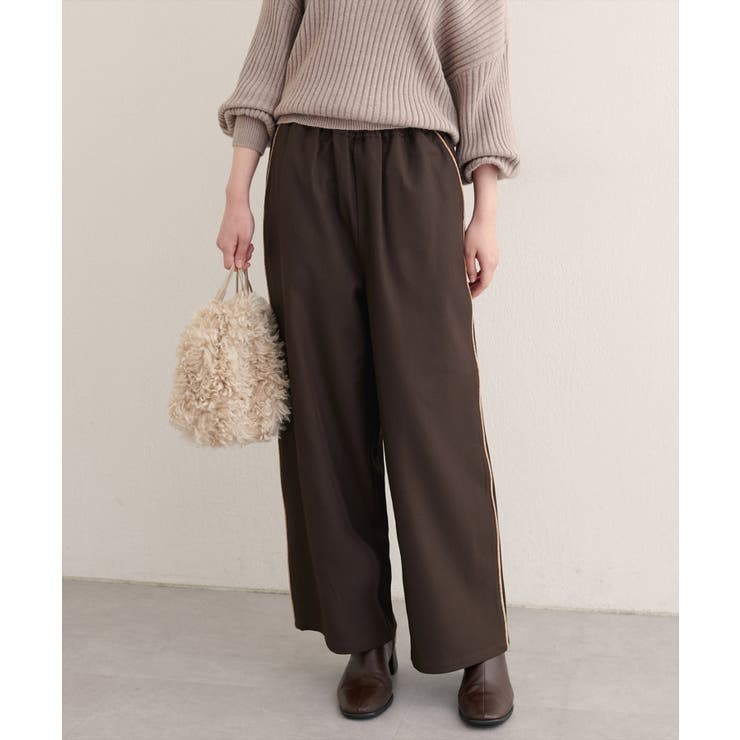 【natural couture】サイドラインイージーパンツ | NICE CLAUP / OLIVE des OLIVE　OUTLET | 詳細画像20 