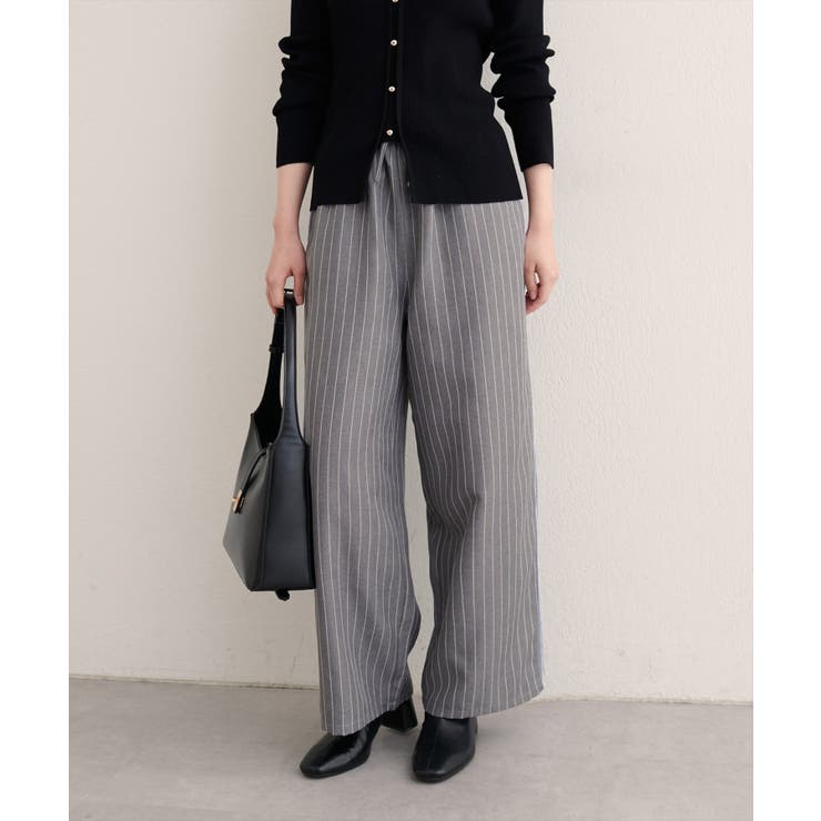 【natural couture】サイドラインイージーパンツ | NICE CLAUP / OLIVE des OLIVE　OUTLET | 詳細画像25 