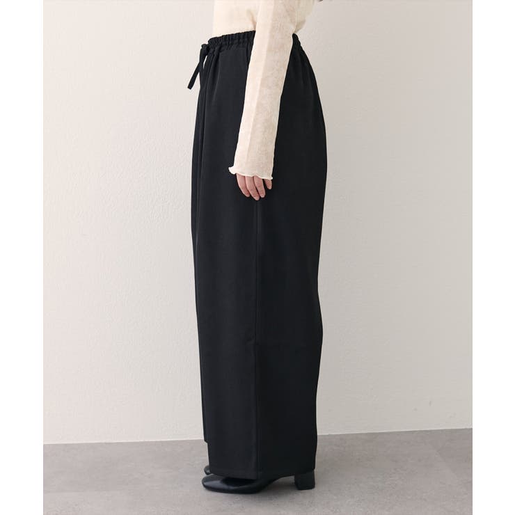 【natural couture】イージーウエストワイドパンツ | NICE CLAUP / OLIVE des OLIVE　OUTLET | 詳細画像12 