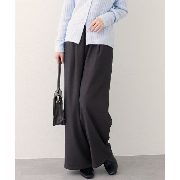 【natural couture】イージーウエストワイドパンツ | NICE CLAUP / OLIVE des OLIVE　OUTLET | 詳細画像18 