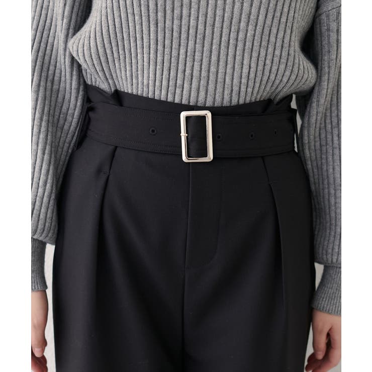 【natural couture】バックルベルト付きタックパンツ | NICE CLAUP / OLIVE des OLIVE　OUTLET | 詳細画像11 