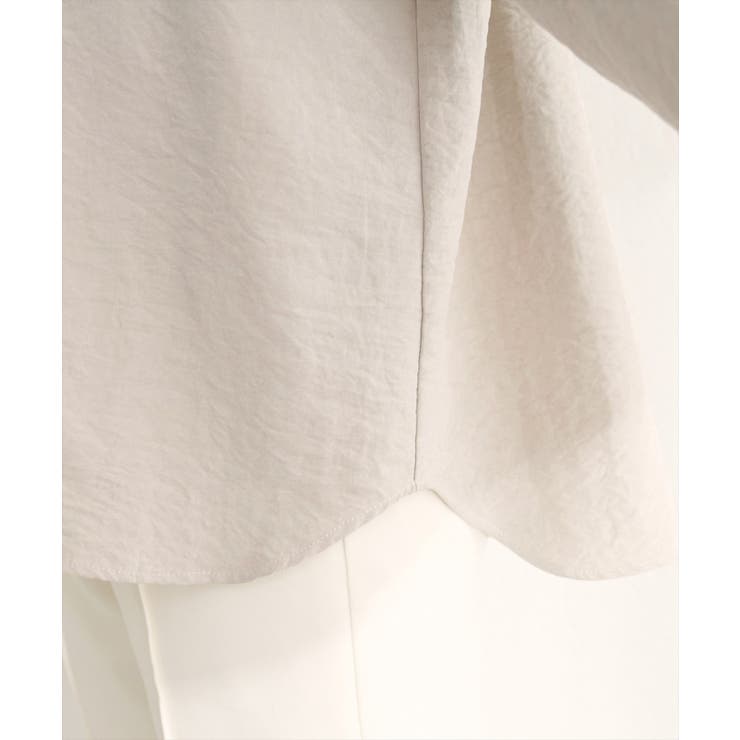 【natural couture】ピーチスキンオーバーサイズシャツ | NICE CLAUP / OLIVE des OLIVE　OUTLET | 詳細画像11 