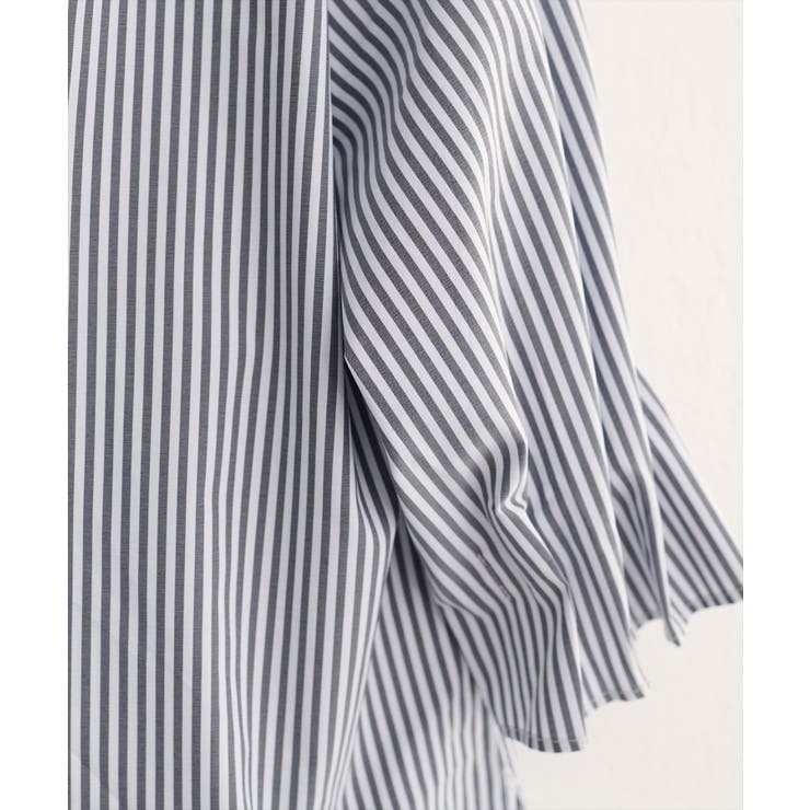 【natural couture】麻レーヨンタック袖ブラウス | NICE CLAUP / OLIVE des OLIVE　OUTLET | 詳細画像6 