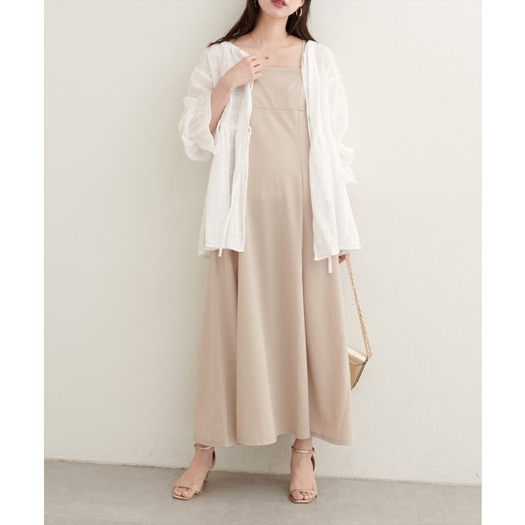 【natural couture】モールボーダーペプラムブラウス | NICE CLAUP / OLIVE des OLIVE　OUTLET | 詳細画像5 