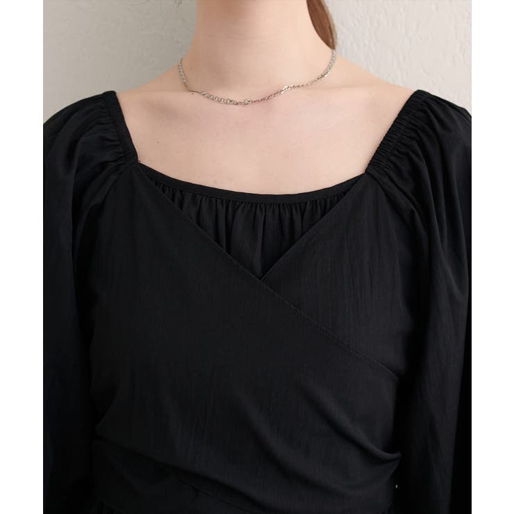 マルチWAYカシュクールリボンブラウス | NICE CLAUP / OLIVE des OLIVE　OUTLET | 詳細画像17 