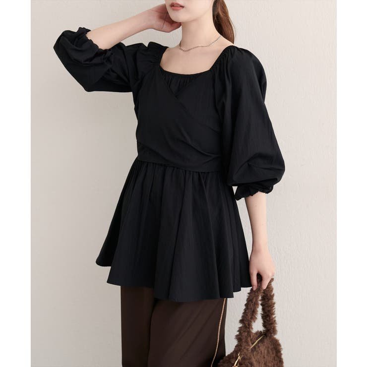 マルチWAYカシュクールリボンブラウス | NICE CLAUP / OLIVE des OLIVE　OUTLET | 詳細画像22 