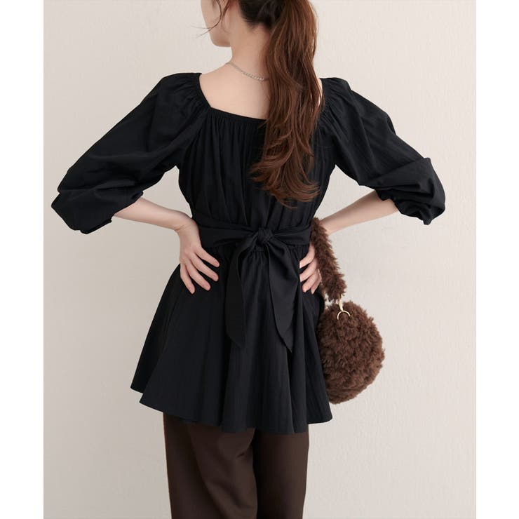 マルチWAYカシュクールリボンブラウス | NICE CLAUP / OLIVE des OLIVE　OUTLET | 詳細画像23 