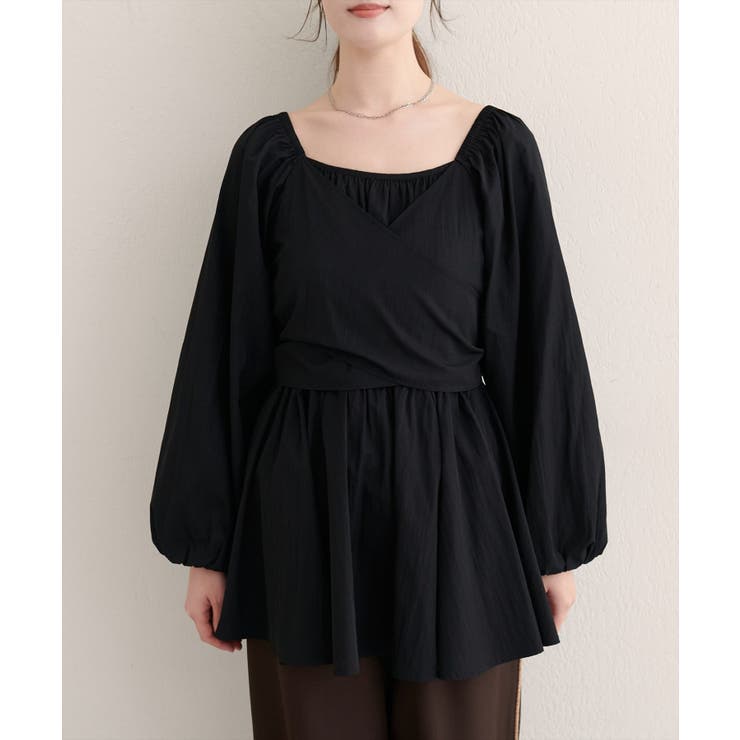 マルチWAYカシュクールリボンブラウス | NICE CLAUP / OLIVE des OLIVE　OUTLET | 詳細画像24 