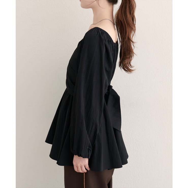 マルチWAYカシュクールリボンブラウス | NICE CLAUP / OLIVE des OLIVE　OUTLET | 詳細画像29 