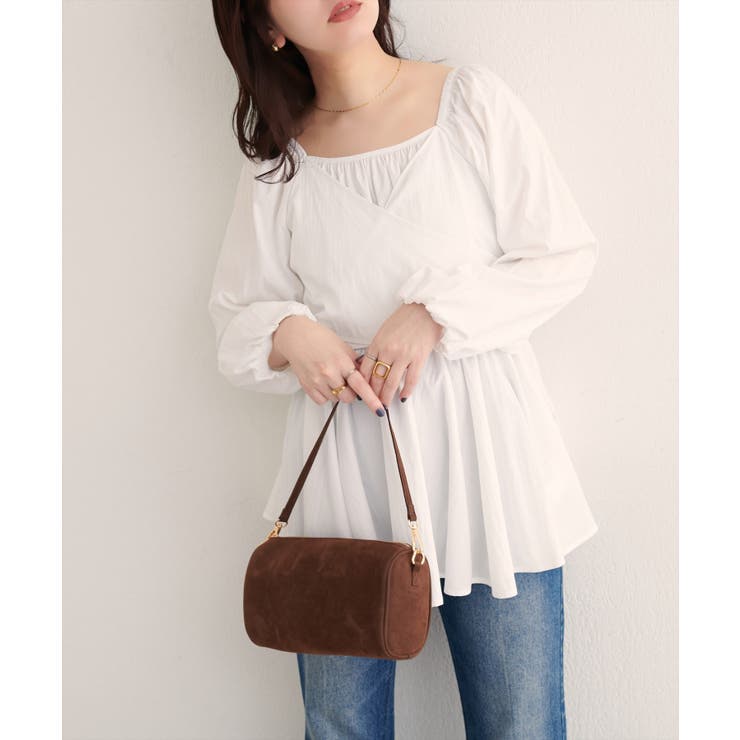 オフ | マルチWAYカシュクールリボンブラウス | NICE CLAUP / OLIVE des OLIVE　OUTLET