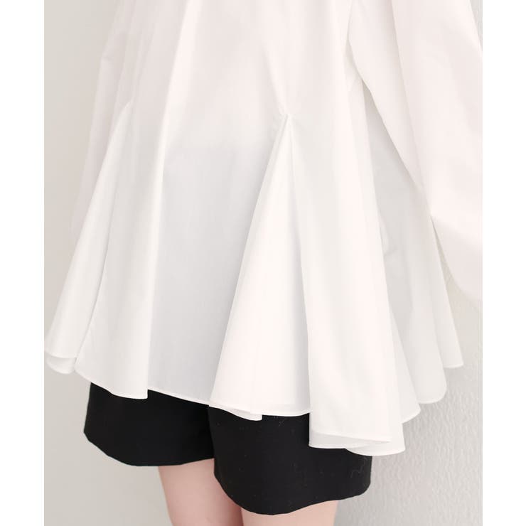 【natural couture】フレアヘムブラウス | NICE CLAUP / OLIVE des OLIVE　OUTLET | 詳細画像14 