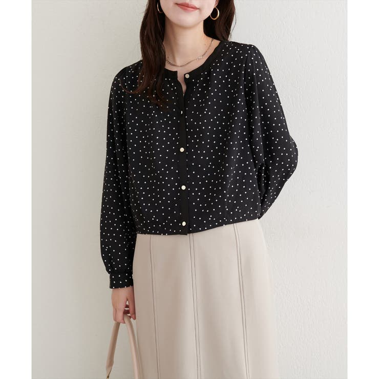 【natural couture】タックヘム羽織ブラウス | NICE CLAUP / OLIVE des OLIVE　OUTLET | 詳細画像10 