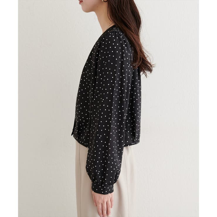 【natural couture】タックヘム羽織ブラウス | NICE CLAUP / OLIVE des OLIVE　OUTLET | 詳細画像16 