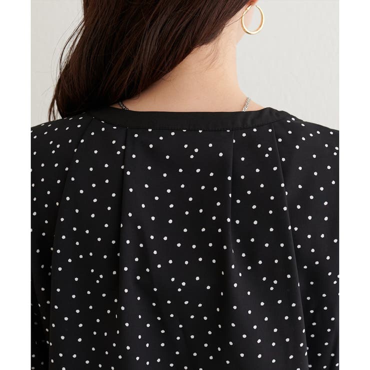 【natural couture】タックヘム羽織ブラウス | NICE CLAUP / OLIVE des OLIVE　OUTLET | 詳細画像19 