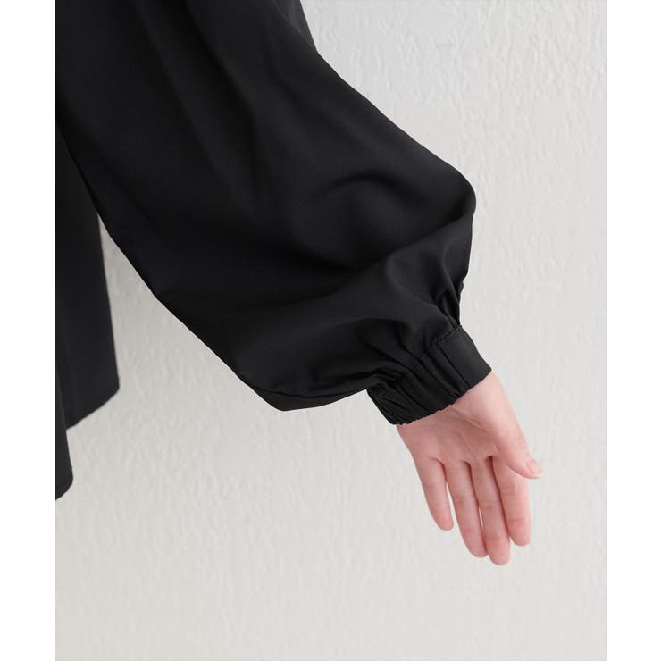 【natural couture】ボウタイリボンブラウス | NICE CLAUP / OLIVE des OLIVE　OUTLET | 詳細画像13 