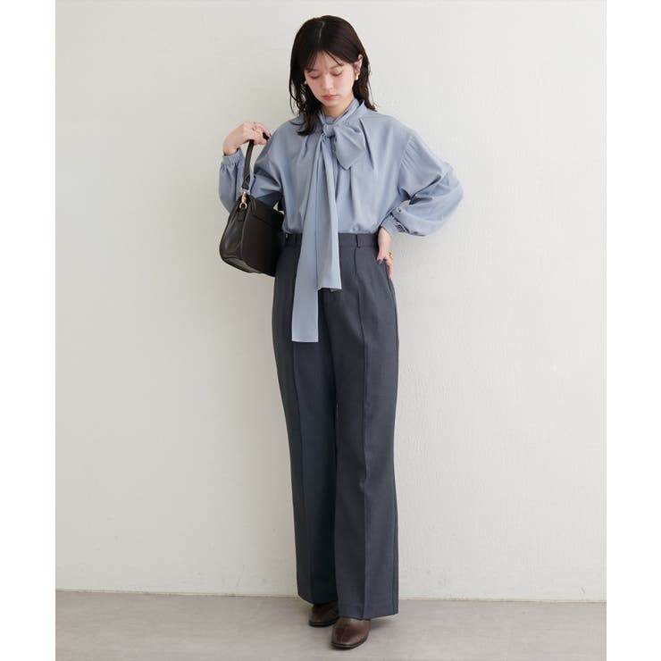 【natural couture】ボウタイリボンブラウス | NICE CLAUP / OLIVE des OLIVE　OUTLET | 詳細画像21 