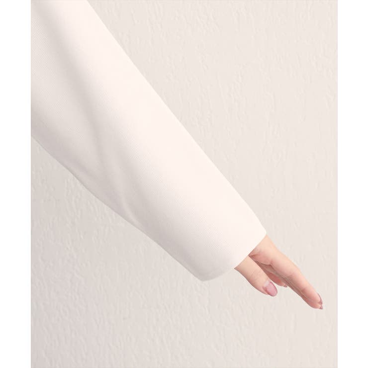 【natural couture】クロップド丈リブカラーカーディガン | NICE CLAUP / OLIVE des OLIVE　OUTLET | 詳細画像11 