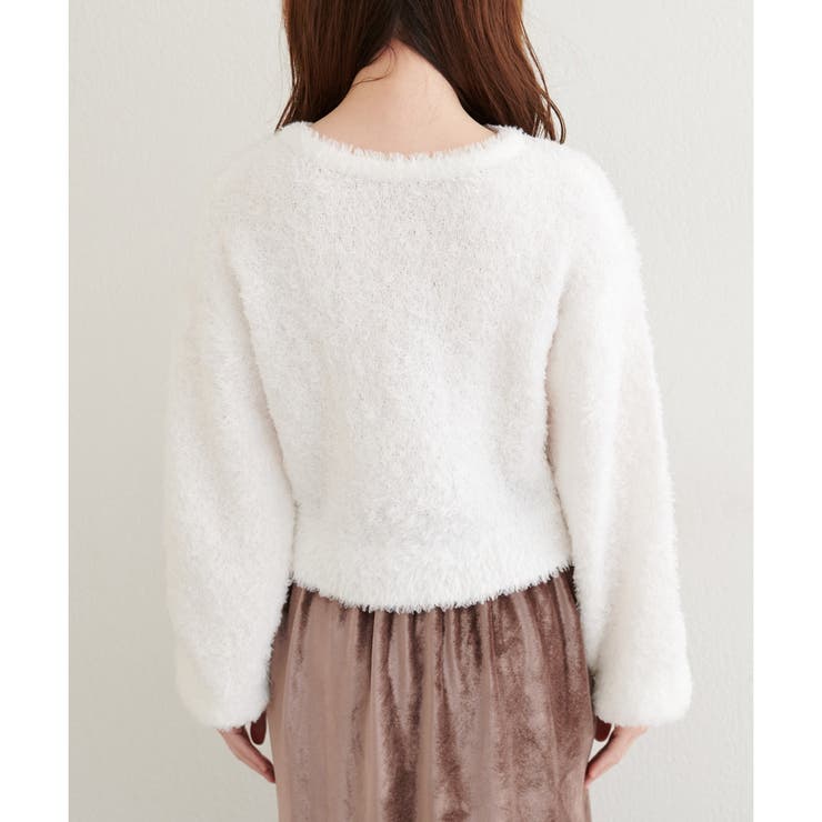 【natural couture】クロップドカーディガン | NICE CLAUP / OLIVE des OLIVE　OUTLET | 詳細画像16 