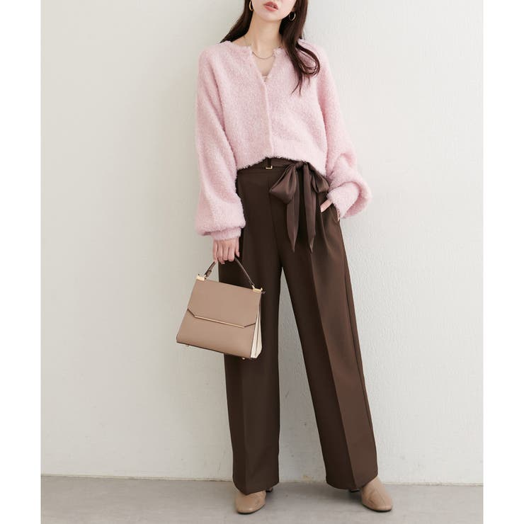 【natural couture】クロップドカーディガン | NICE CLAUP / OLIVE des OLIVE　OUTLET | 詳細画像8 