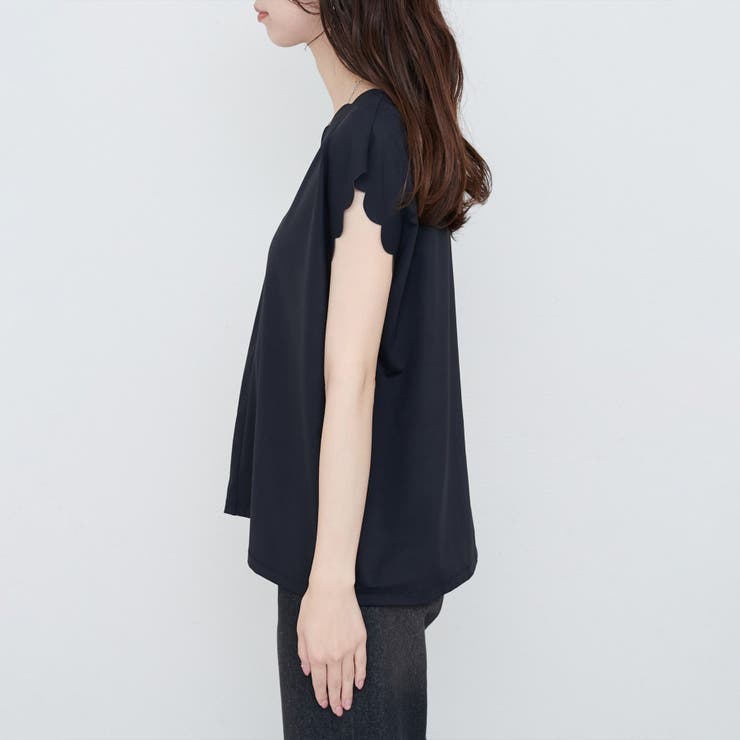 【natural couture】前後２WAYスカラップノースリカットソーブ… | NICE CLAUP / OLIVE des OLIVE　OUTLET | 詳細画像22 