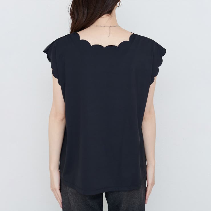 【natural couture】前後２WAYスカラップノースリカットソーブ… | NICE CLAUP / OLIVE des OLIVE　OUTLET | 詳細画像23 