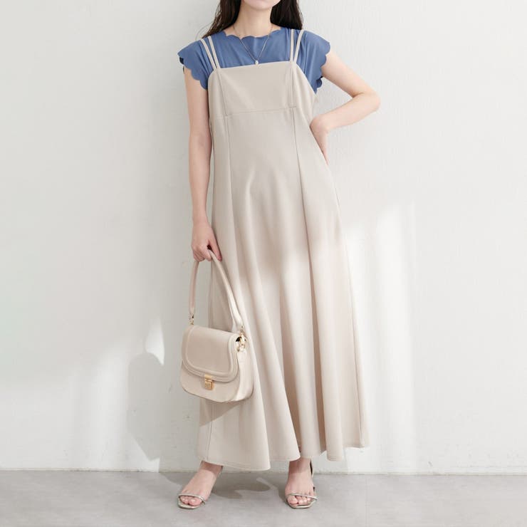 【natural couture】前後２WAYスカラップノースリカットソーブ… | NICE CLAUP / OLIVE des OLIVE　OUTLET | 詳細画像12 