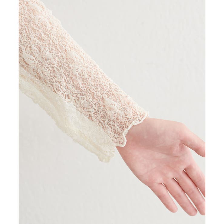 【natural couture】リボンビスチェ&レースメロウTセット | NICE CLAUP / OLIVE des OLIVE　OUTLET | 詳細画像24 