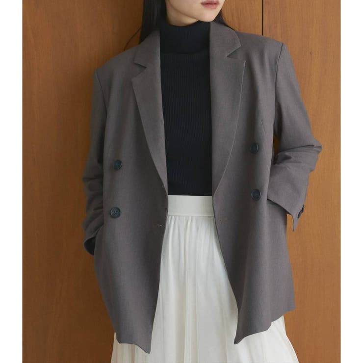 【natural couture】ベルト付きロングテーラージャケット | NICE CLAUP / OLIVE des OLIVE　OUTLET | 詳細画像10 