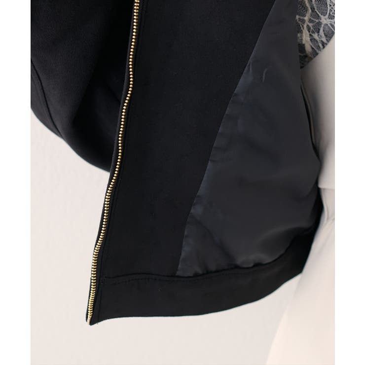 【natural couture】スウェード風ブルゾン | NICE CLAUP / OLIVE des OLIVE　OUTLET | 詳細画像11 