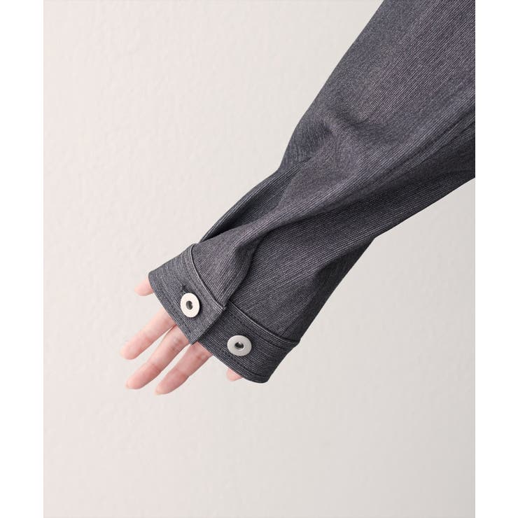 【natural couture】クロップドシャツブルゾン | NICE CLAUP / OLIVE des OLIVE　OUTLET | 詳細画像7 