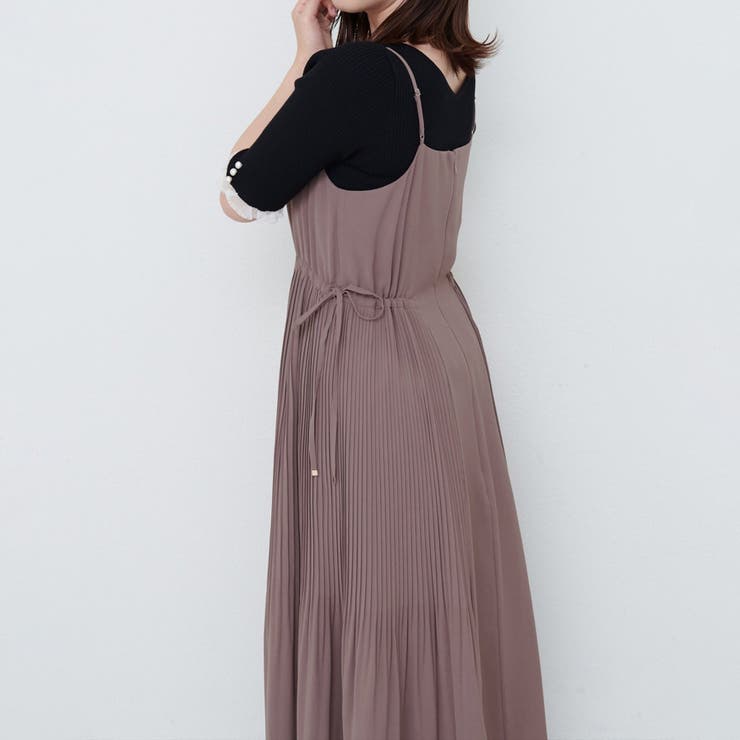  ＜canami＞両サイドプリーツキャミワンピース | NICE CLAUP / OLIVE des OLIVE　OUTLET | 詳細画像25 