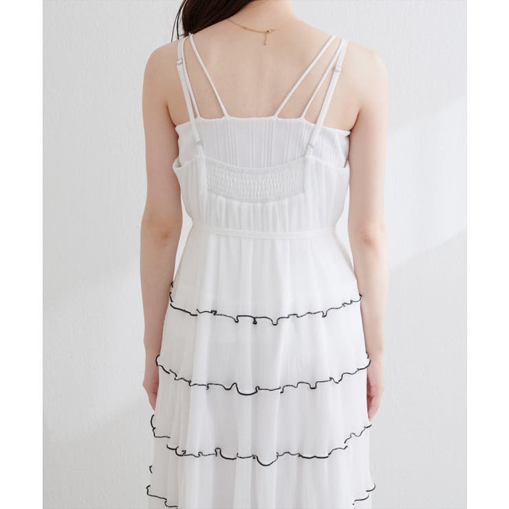 【natural couture】プリーツメローキャミワンピース | NICE CLAUP / OLIVE des OLIVE　OUTLET | 詳細画像5 