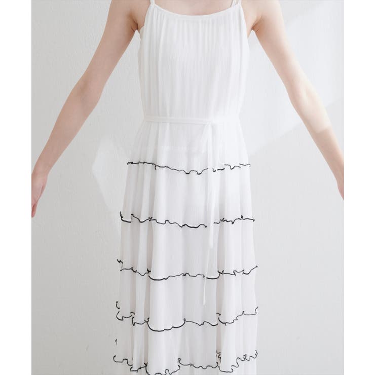 【natural couture】プリーツメローキャミワンピース | NICE CLAUP / OLIVE des OLIVE　OUTLET | 詳細画像7 