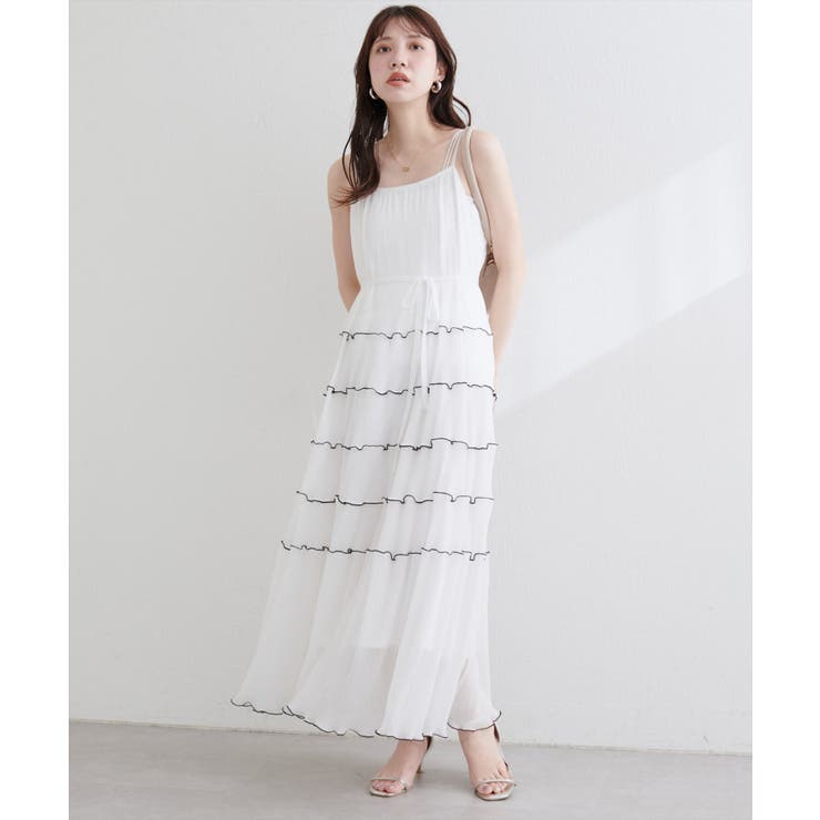 【natural couture】プリーツメローキャミワンピース | NICE CLAUP / OLIVE des OLIVE　OUTLET | 詳細画像14 
