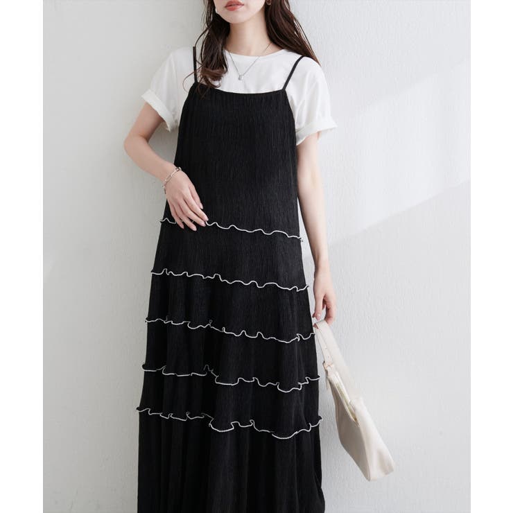 【natural couture】プリーツメローキャミワンピース | NICE CLAUP / OLIVE des OLIVE　OUTLET | 詳細画像22 