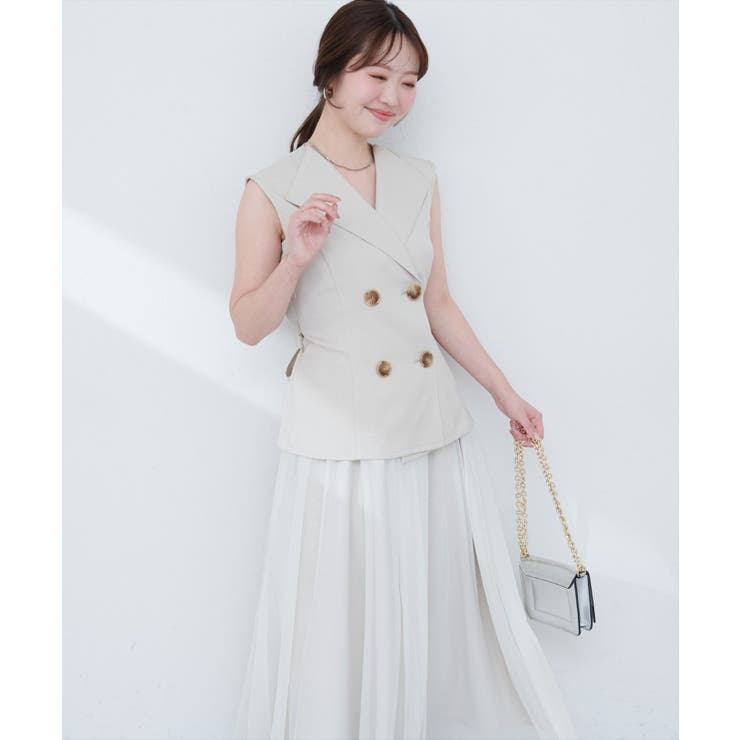 【natural couture】ベストセットキャミワンピース | NICE CLAUP / OLIVE des OLIVE　OUTLET | 詳細画像8 