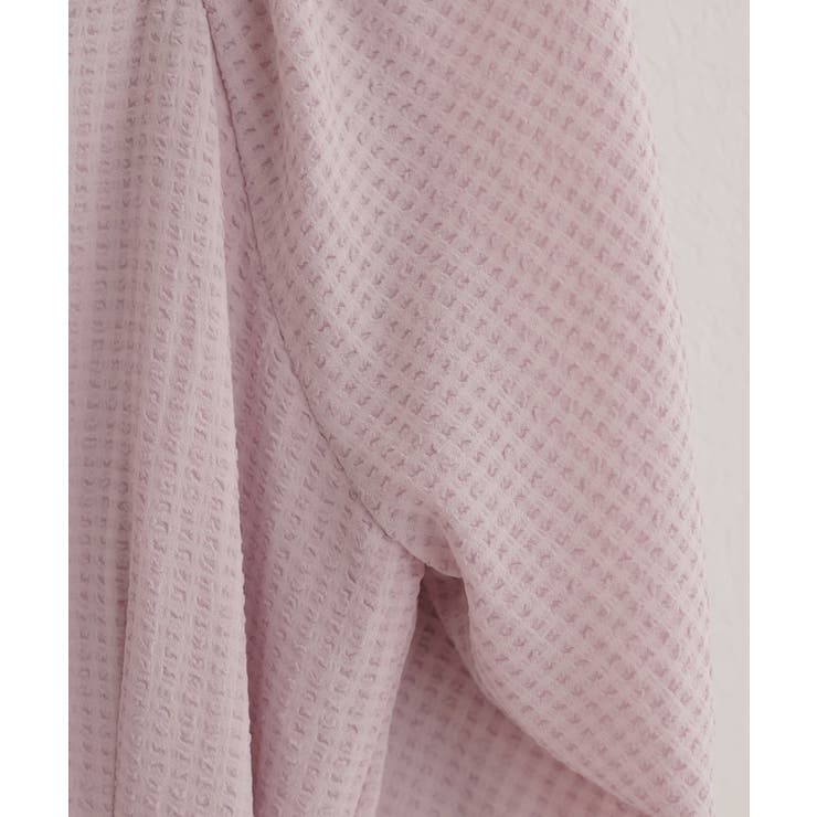 【natural couture】ポコポコチェック袖ボリュームワンピース | NICE CLAUP / OLIVE des OLIVE　OUTLET | 詳細画像29 