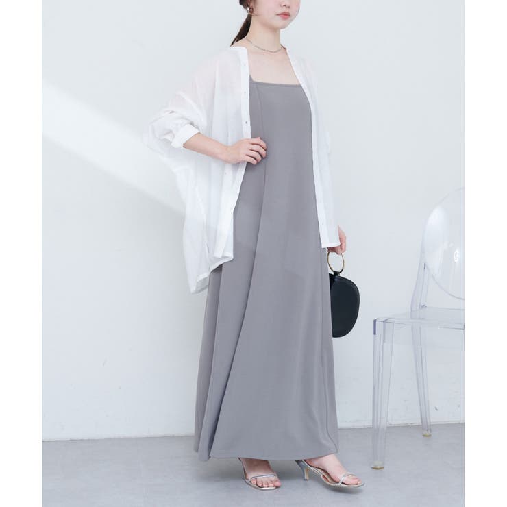 【natural couture】楽ちんキャミワンピース | NICE CLAUP / OLIVE des OLIVE　OUTLET | 詳細画像20 